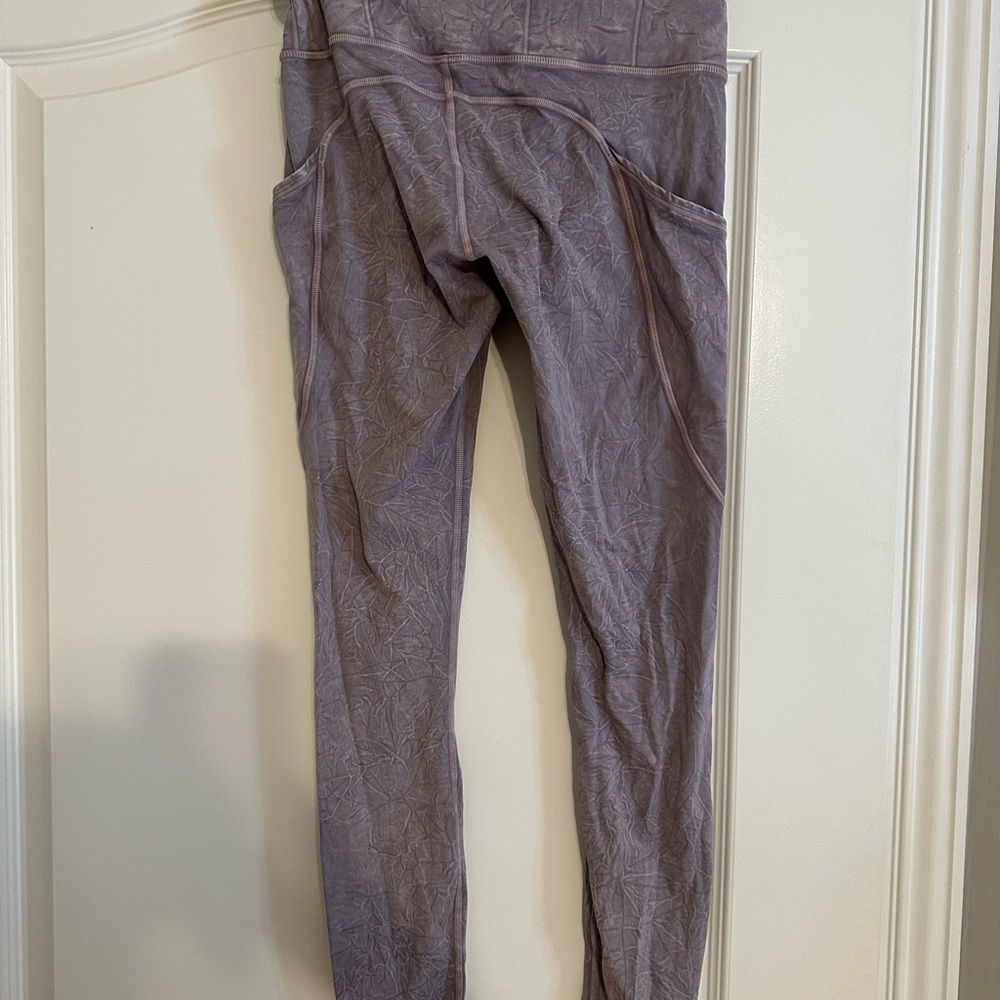 Lululemon ice dye fast and free leggings WORN ONCE